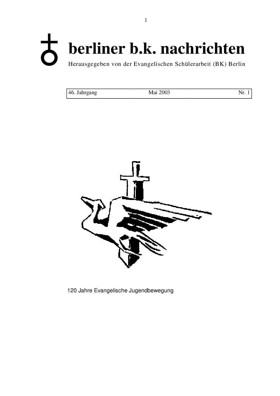 BK Nachrichten Mai 2003